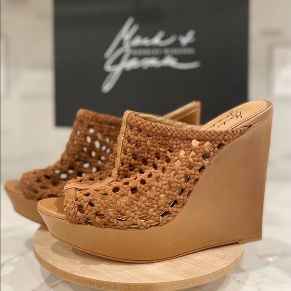 Mark and James by Badgley Mischka Wedges - Picture 2 of 5